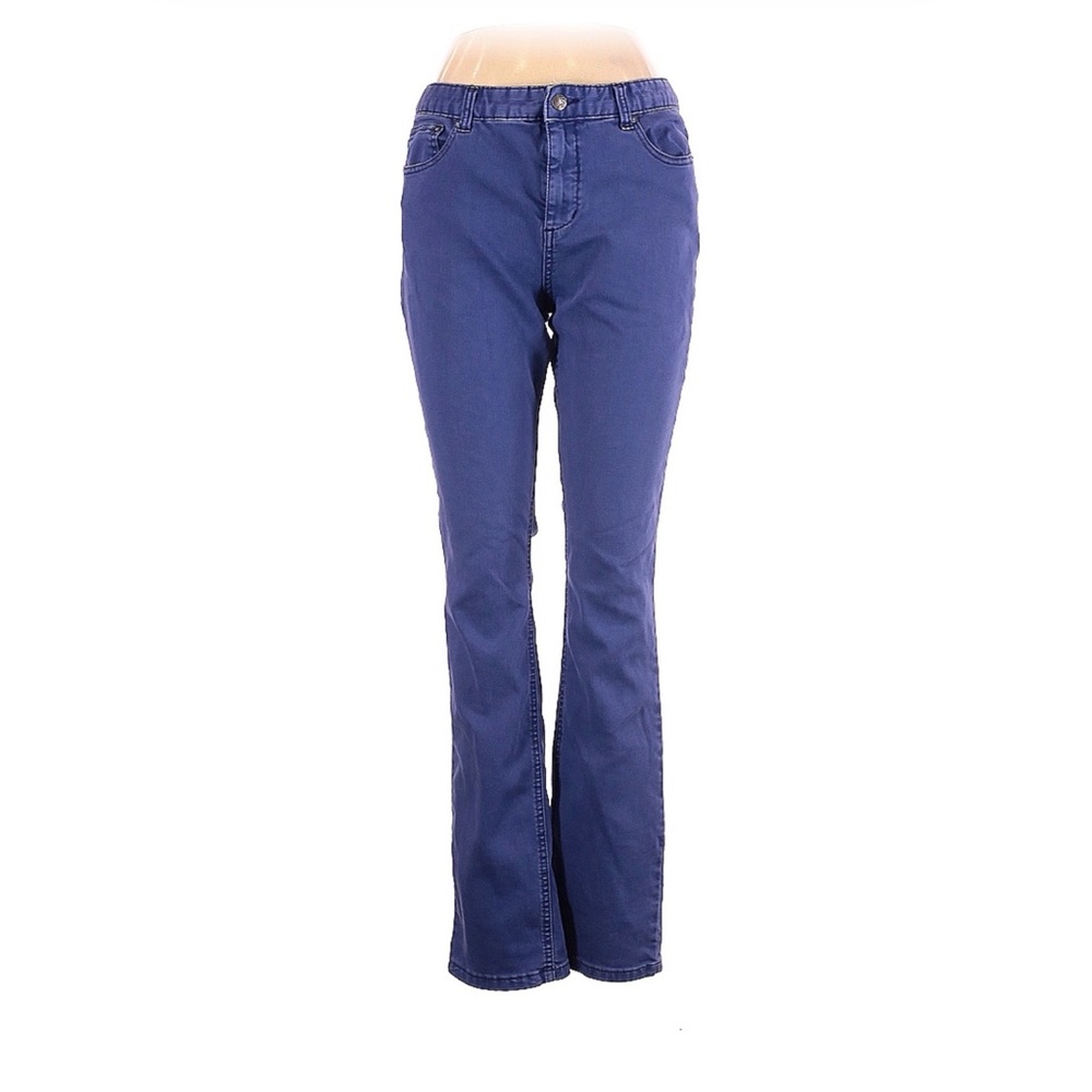 EUC Free People Size 30 High Rise Waist Boot Leg Medium Wash Blue Jeans